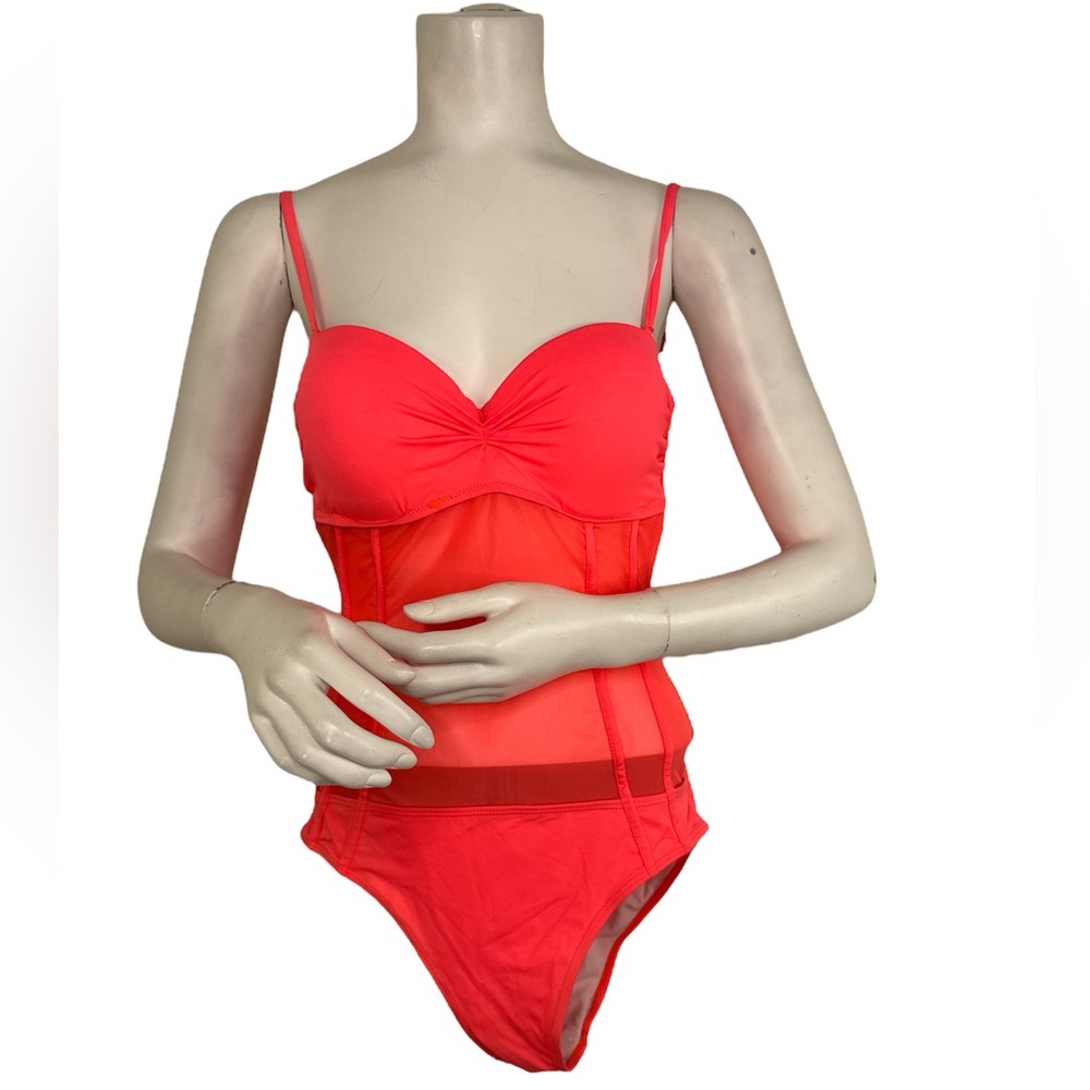 Vibrant Pink One-Piece Swimsuit